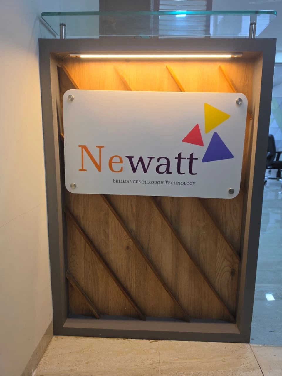 NEWATT reception, Vadodara office
