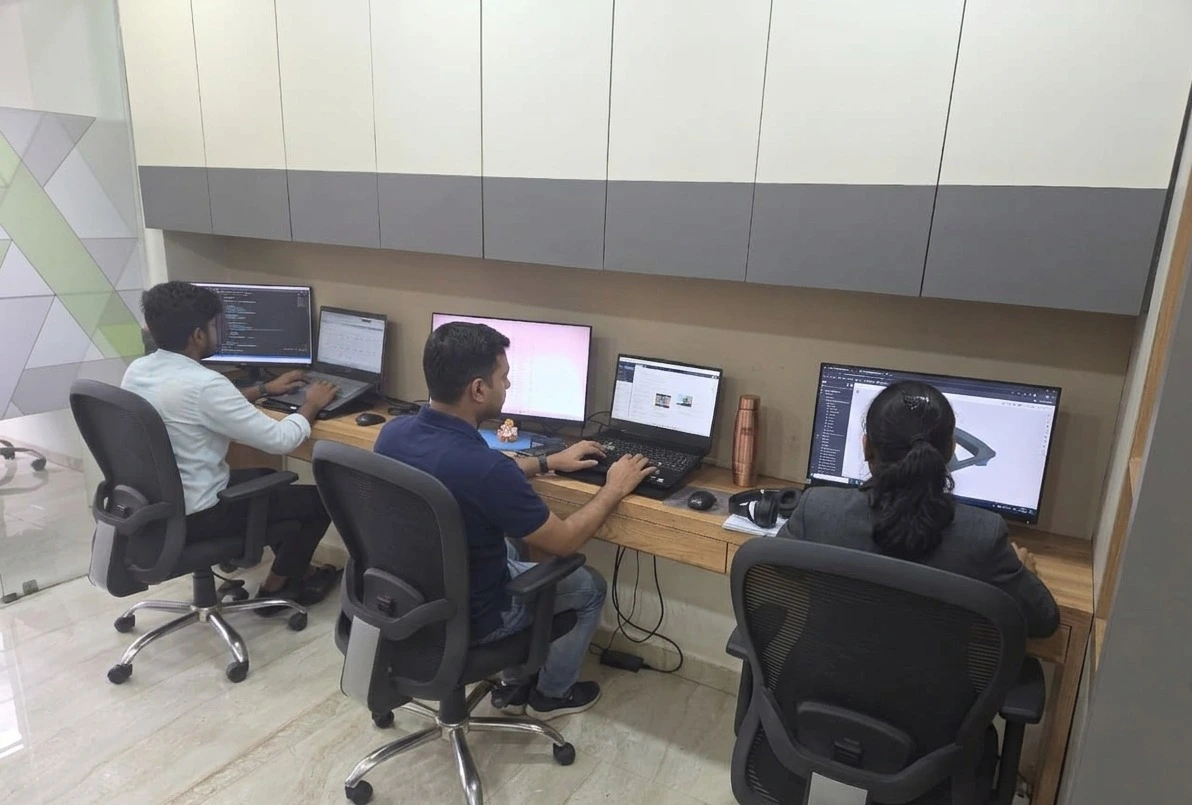 The NEWATT team at work, Vadodara office